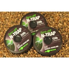 Korda N-Trap Semi Stiff 20mt Kaplamalı Rig İpi