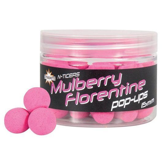 Dynamite Baits N-Ticers Pop-ups Mulberry Florentine, 12mm Yüzen Sazan Yemi