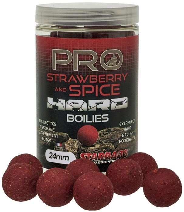 Starbaits Pro Hard Strawberry Spice 20mm Çilek Baharat Sert Boili