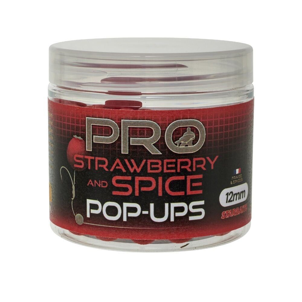 Starbaits Pro Strawberry Spice 50g 12mm Çilek Baharat Pop Up