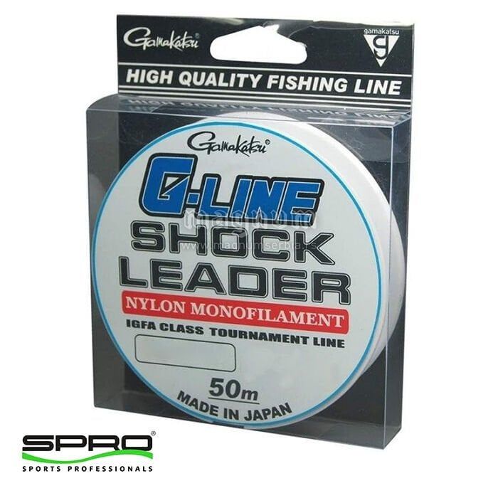 Gamakatsu G-Line Shock Leader Nylon Monofilament 0,57mm Misina