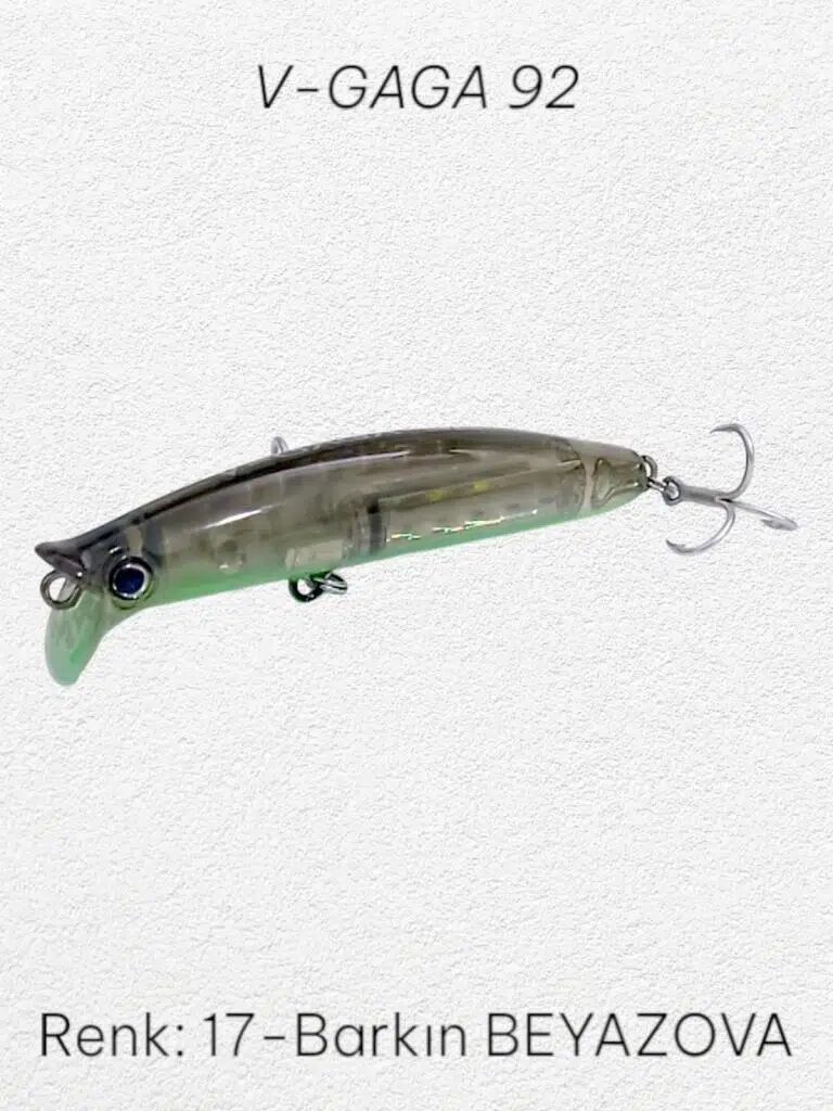 Ege Fish V-Gaga 92mm 15.5g Maket Yem Barkın Beyazova No:17