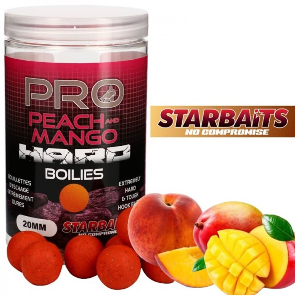 Starbaits Peach Mango Şeftali-Mango Hard Boilies 20mm 200g
