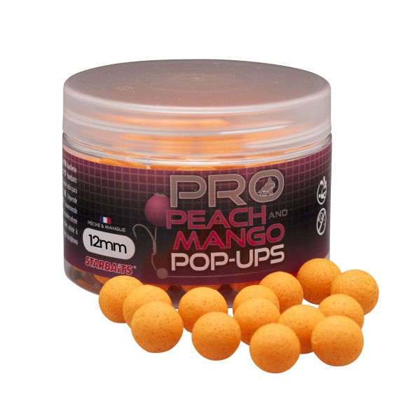 Starbaits Pro Peach and Mango Şeftali Mango 12mm Pop Ups 50g