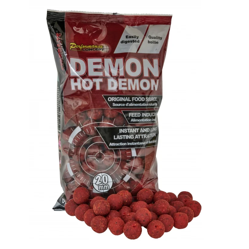 Starbaits Demon Hot Demon Original Food Source 20mm 800g Boili