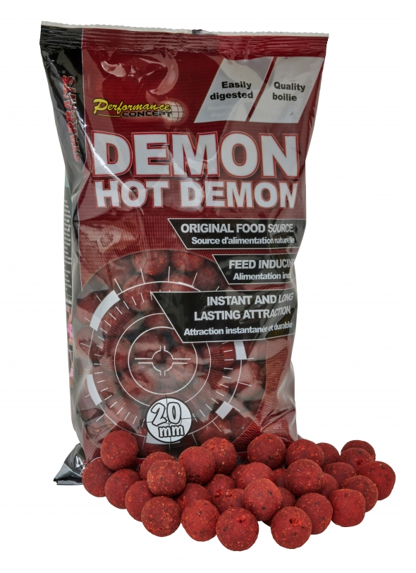 Starbaits Demon Hot Demon Original Food Source 20mm 800g Boili
