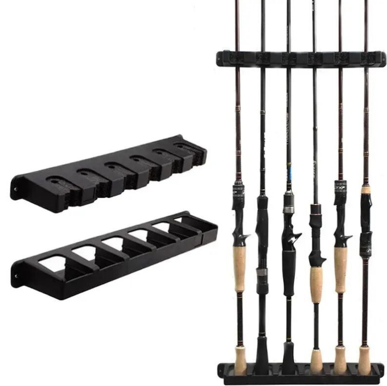 Powerex Kamış Olta Rafı Duvar Montaj Modüler Standı