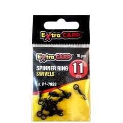 Extra Carp Spinner Ring Swivels No 11 Ronnie Spinner Rig Fırdöndü