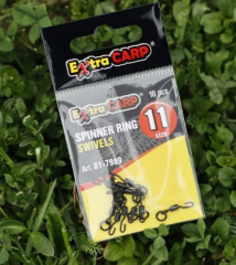 Extra Carp Spinner Ring Swivels No 11 Ronnie Spinner Rig Fırdöndü
