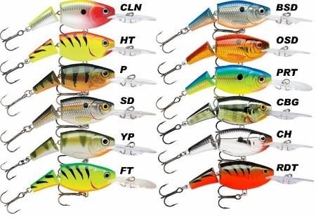 Rapala Jointed Shad Rap JSR-7 Maket Yem