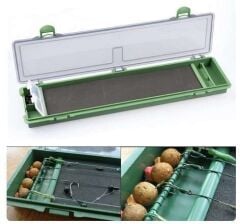 Captain 7121 Carp Rig Box 34x9x3cm Rig Kutusu