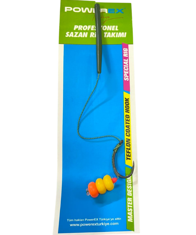 Powerex Carp Profesyonel Sazan Rig Takımı - 8478