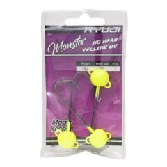 Ryuji Monster Jighead Yellow Uv 20gr No:5/0  (3Adet)