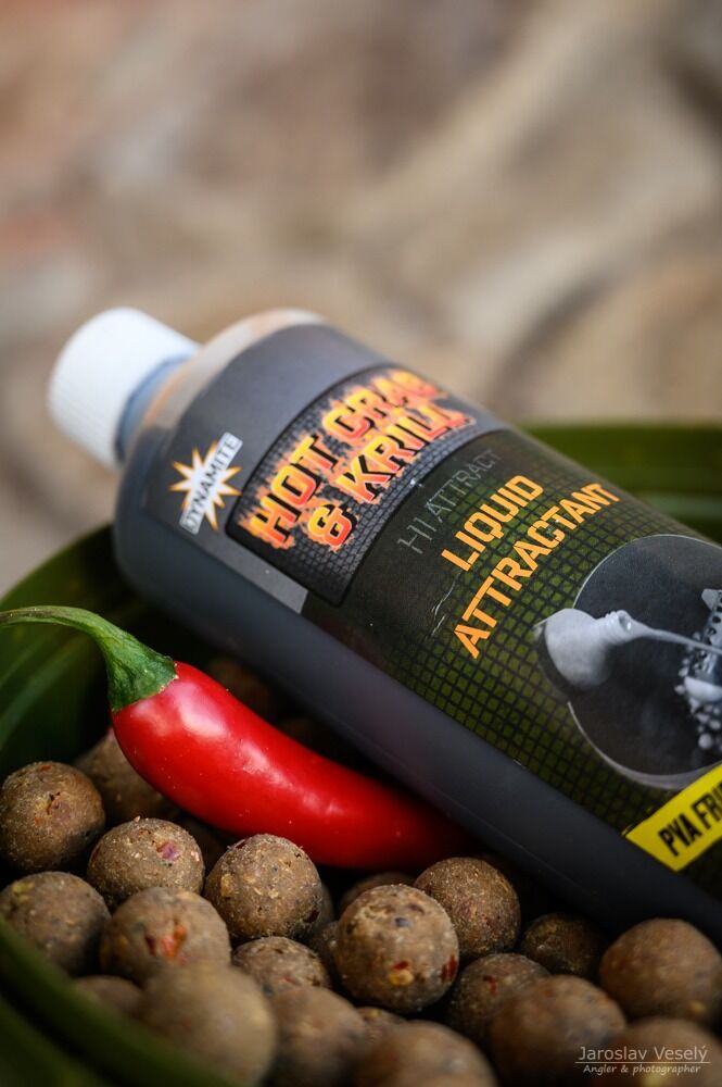 Dynamite Baits Hot Crab Krill Liquid Attractant Acı Yengeç Kril Likit Atraktör 500ml