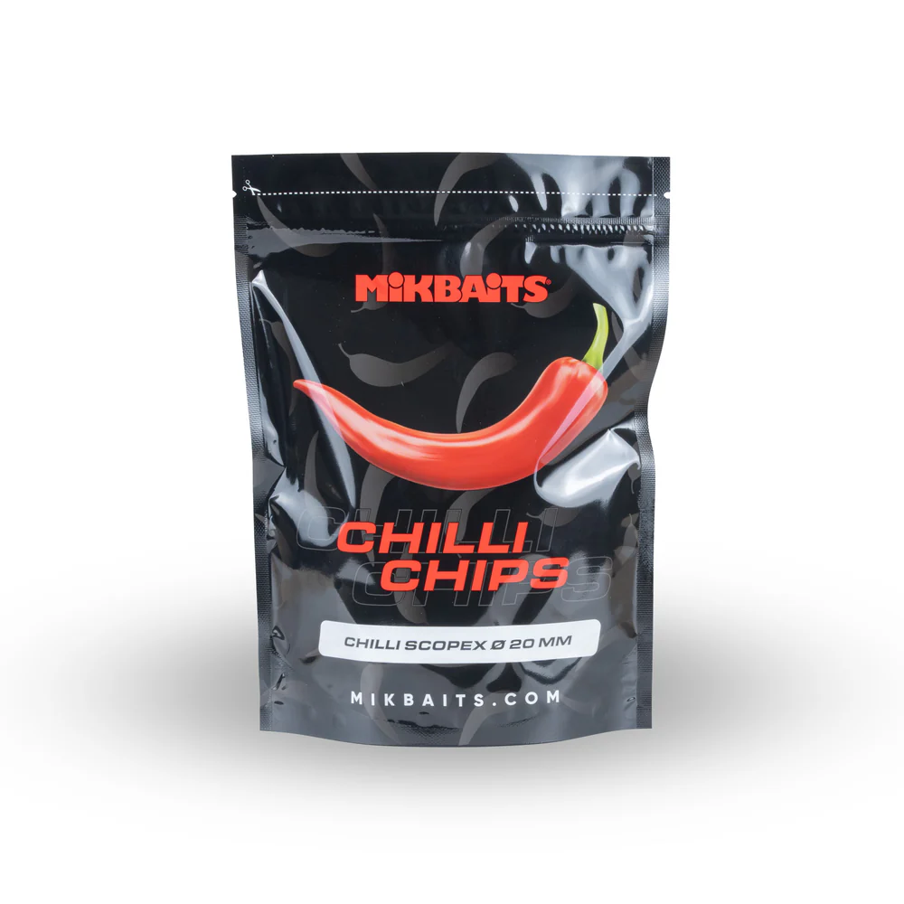 Mikbaits Chilli Chips boilie Chilli Scopex 300g 20mm Acılı Karışık Meyve