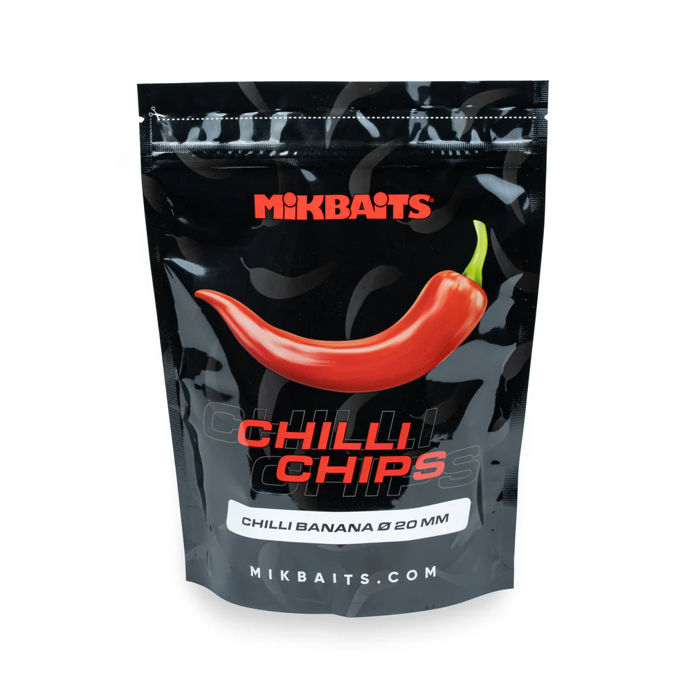 Mikbaits Chilli Chips boilie Chilli Banana 300g 20mm Acılı Muz Boili