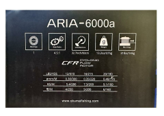 Okuma ARIA-6000a Painting Silver 1BB Olta Makinesi