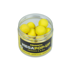 Mikbaits Mega Plovoucí fluo boilie 300ml Ananas N-BA 25mm Ananas N-Butrik Pop Up