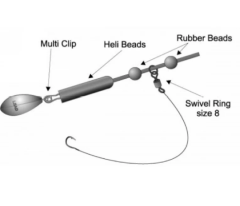 Extra Carp Heli Set Helikopter Rig Aksesuar Seti