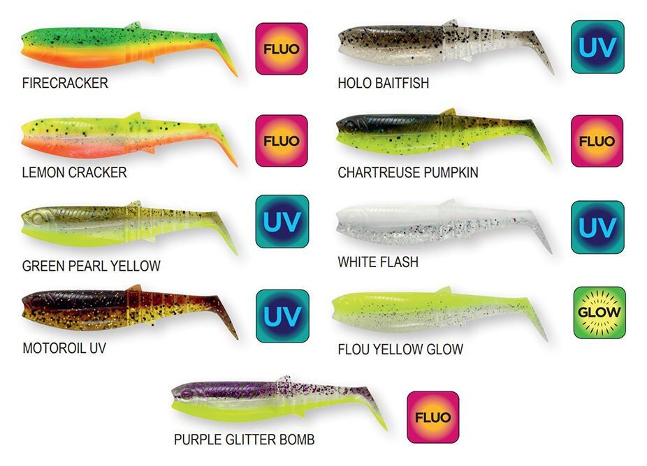 Savage Gear Cannibal Shad 12,5cm 20gr Suni Yem