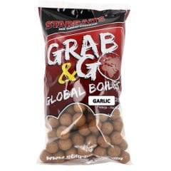 Starbaits Grab&g Global Boiles Garlic Sarımsak 20mm 1kg