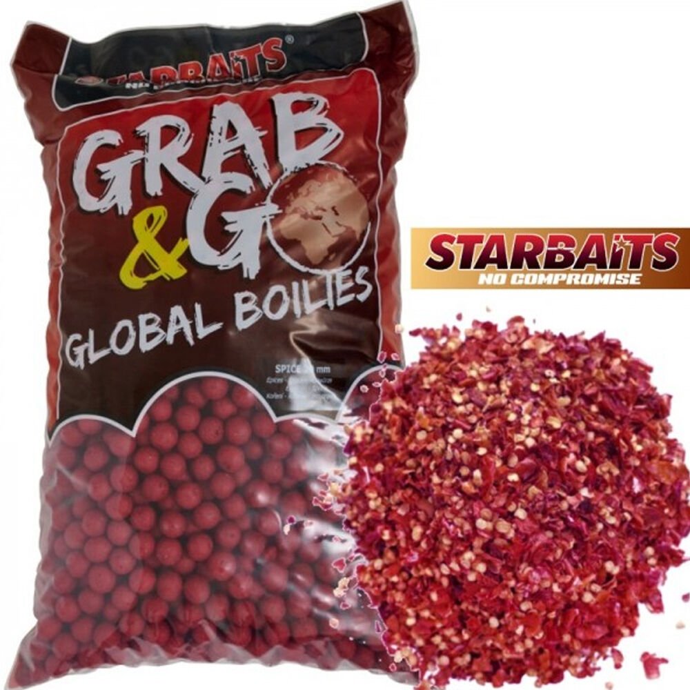 Starbaits Grab&G Global Boiles Spice Baharat 20mm 1kg