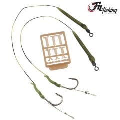 Fil Fishing Carp Rigs Fil 303 2'li Hazır Takım No4