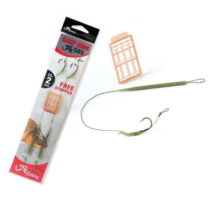 Fil Fishing Carp Rigs 505 2li Hazır Takım