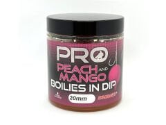 Starbaits Peach and Mango Boilies In Dip 20mm