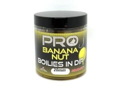 Starbaits Pro Banana Nut Boilies In Dip 20mm