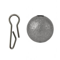 Fishack Mafsallı Kurşun - Hareketli İğne Kurşunu - Metal - 5'li Paket