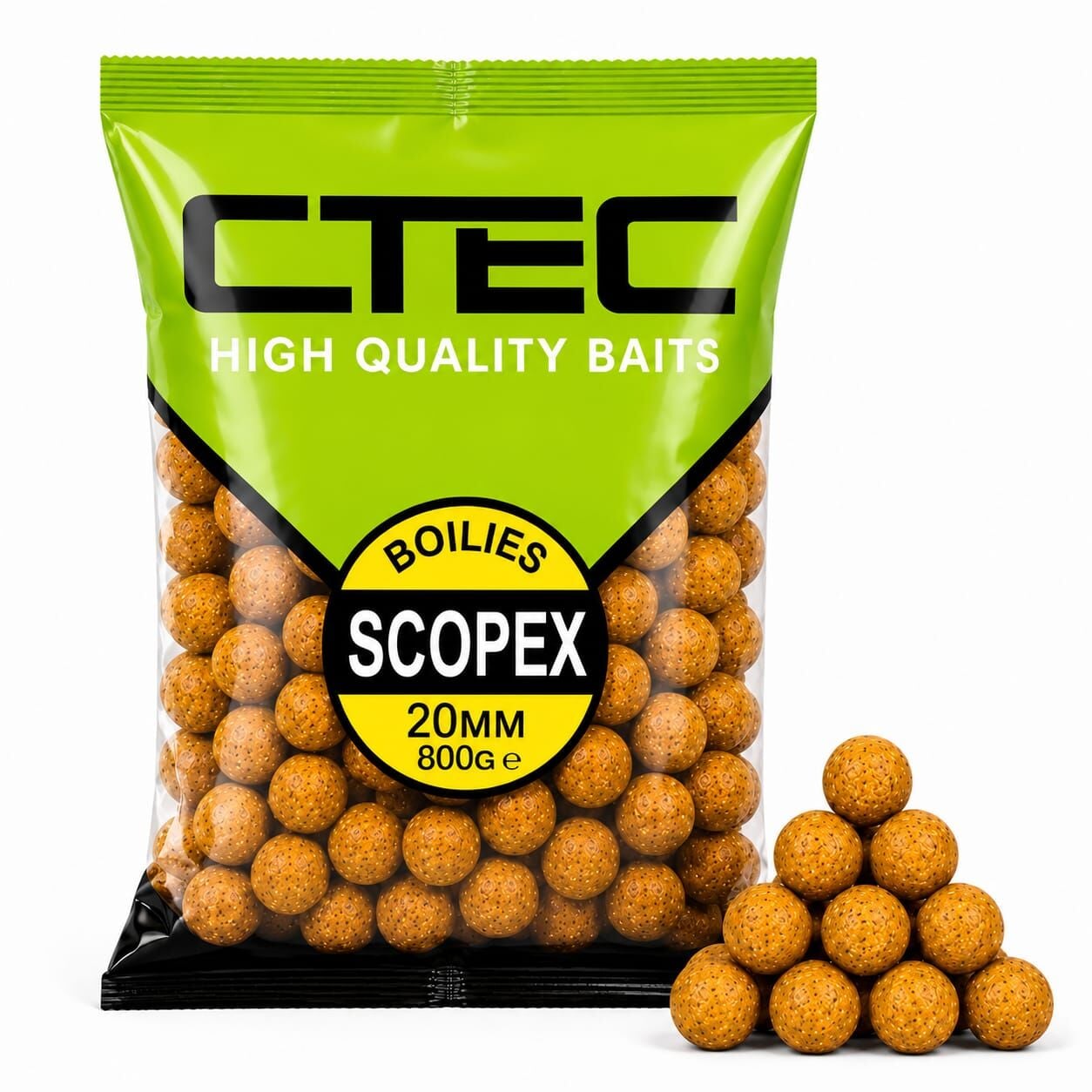 CTEC Scopex 20mm 800G Süt Proteini & Tereyağlı Boili