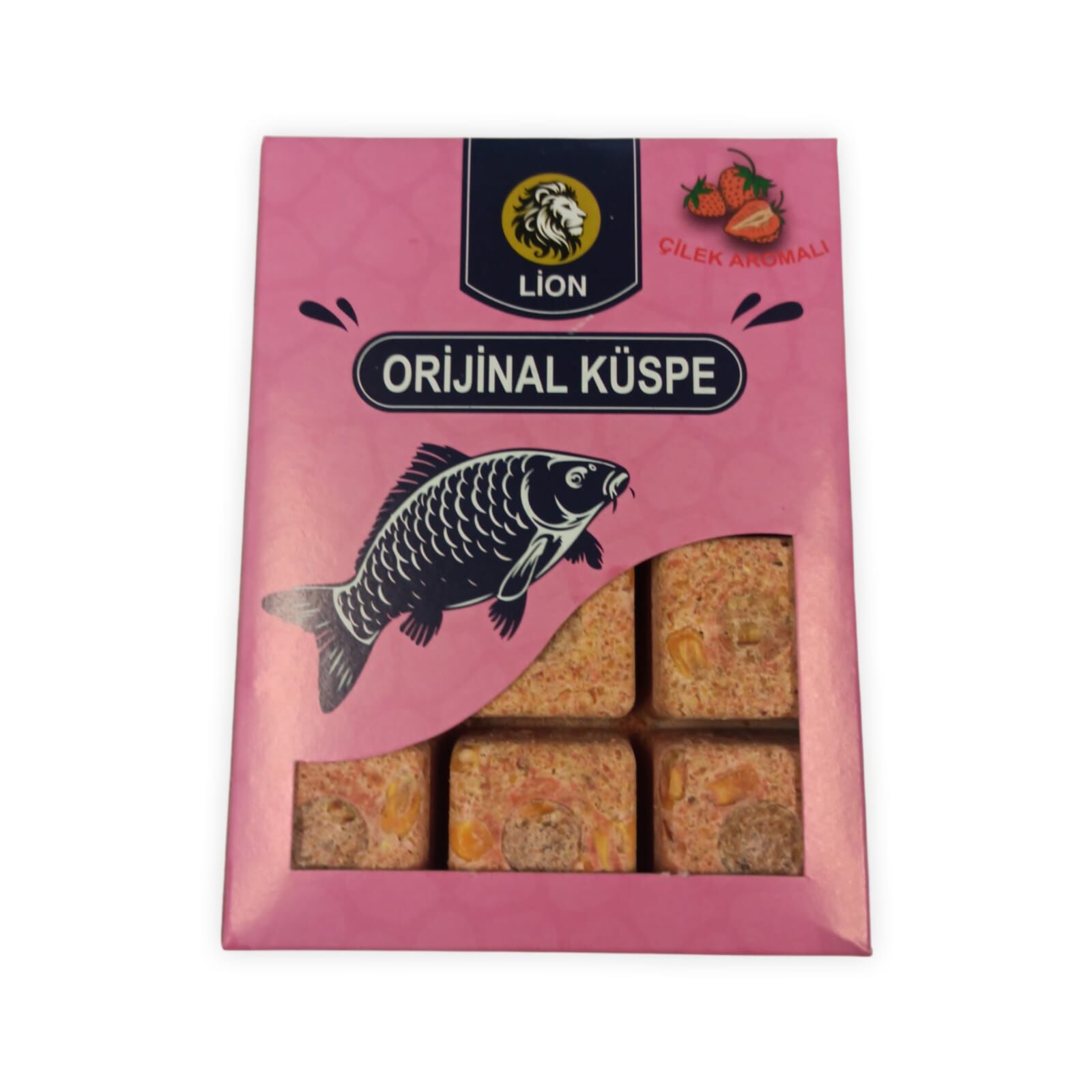 Lion Orjinal Trakya Çilek Aromalı Mısır Küspesi