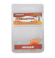 RYUJI PREDATOR ST33 ORANGE ÜÇLÜ İĞNE (6 ADET)