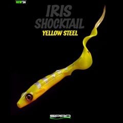 SPRO Iris Shocktail 30Cm Yellow Steel Silikon Yem