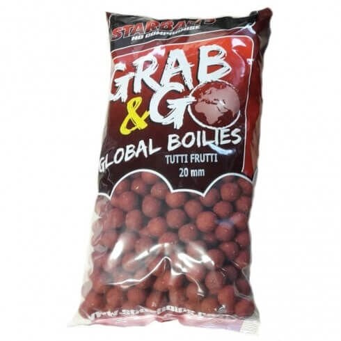 Starbaits Grab&G Global Boiles Tutti Fruitti Karışık Meyve 20mm 1kg