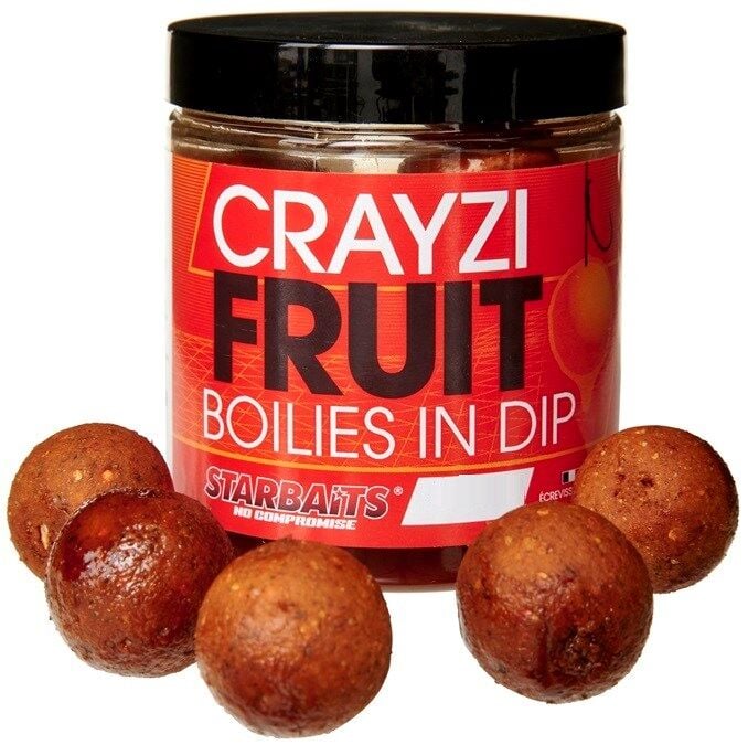 Starbaits Crayzi Fruit Boilies In Dip 20mm