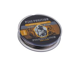 Pole Position Frontline Monofilament Shock &Snag Leader 0.49mm Misina