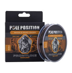 Pole Position Frontline Monofilament Shock &Snag Leader 0.59mm Misina