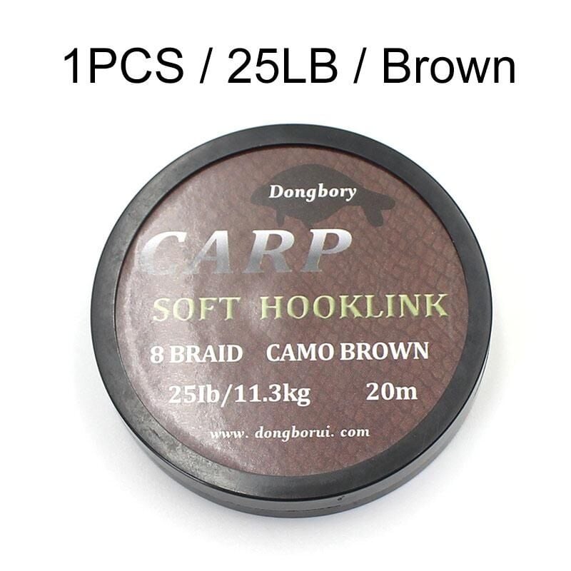 Dongbory Crap  Soft Hooklink Yumuşak Kanca İpi 25lb 20m