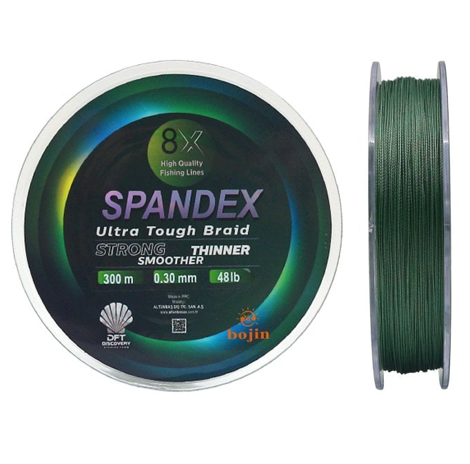 DFT Discovery  Bojin 8X Spandex İp Misina 300 Mt 0,30 mm 48lb