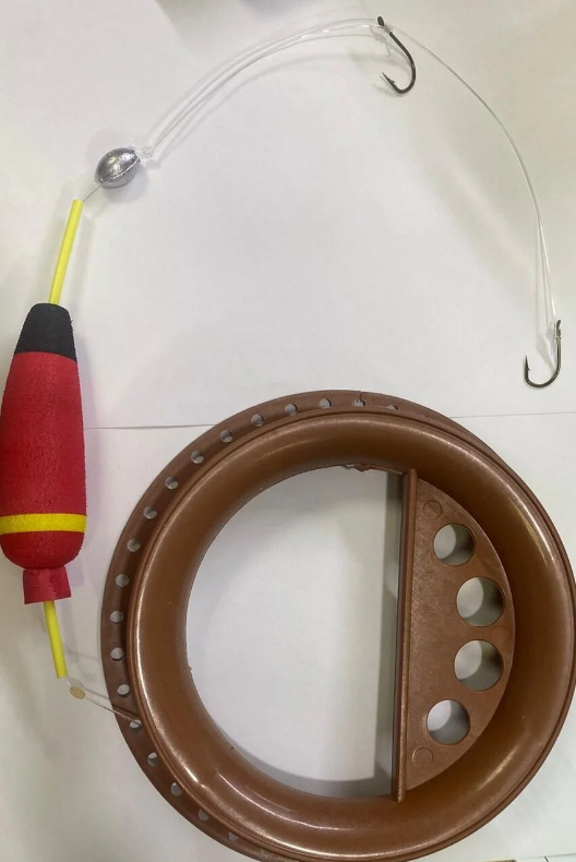 Kasnaklı 2 İğneli Şamandıralı El Oltası