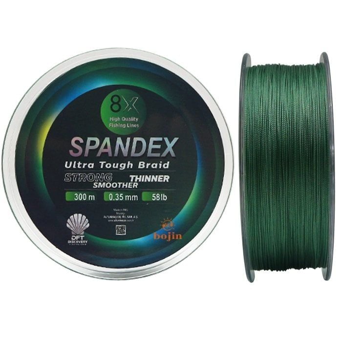 DFT Discovery  Bojin 8X Spandex İp Misina 300 Mt 0,35 mm 58lb