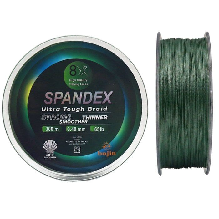 DFT Discovery  Bojin 8X Spandex İp Misina 300 Mt 0,40 mm 65lb