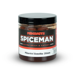 Mikbaits Spiceman Extra Spice & Catchy Boilie & Dip 250ml 20mm Baharalı Erik Atraktörlü Boili
