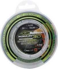Prologic Bulldozer Green Gost XP Shock Leader 0,60mm 44lb 21,30kg 100 Metre