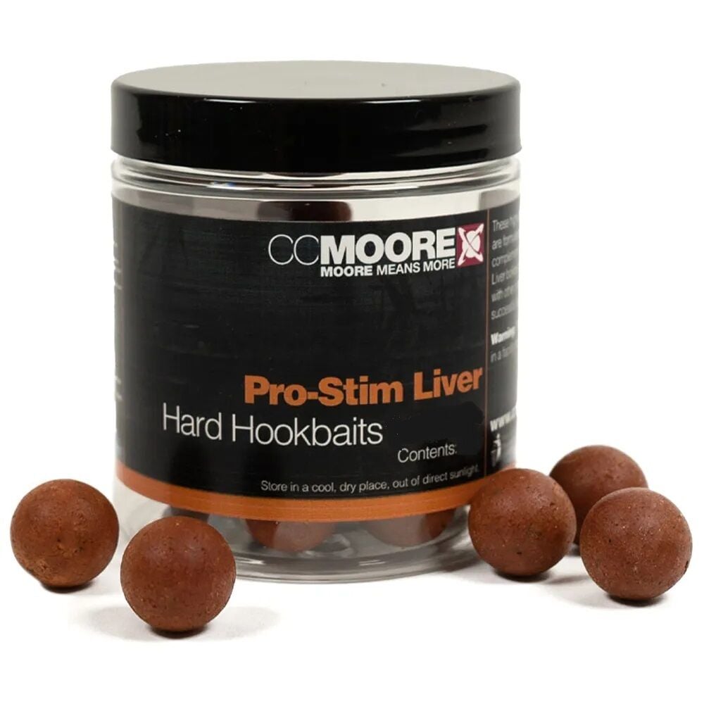 CC Moore Pro-Stim Liver Hard Hookbaits 24mm