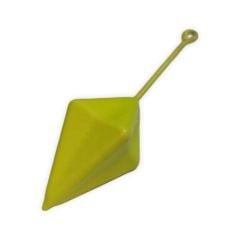 Trofem Telli Surfcasting Piramit Fluro Sarı Kaplamalı Olta Kurşunu