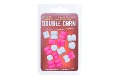 ESP Artificial Buoyant Boilies Double Corn Fluoro Pembe Beyaz Çiftli Mısır
