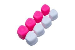 ESP Artificial Buoyant Boilies Double Corn Fluoro Pembe Beyaz Çiftli Mısır